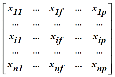 Data matrix