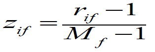 Interval scaled