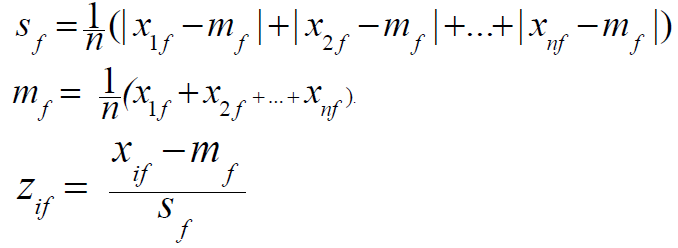 Mean absolute deviation